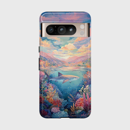 Coral Horizon Design Phone Case for Google Pixel