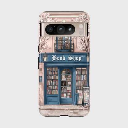 Cozy Book Shop Design Phone Case for Google Pixel