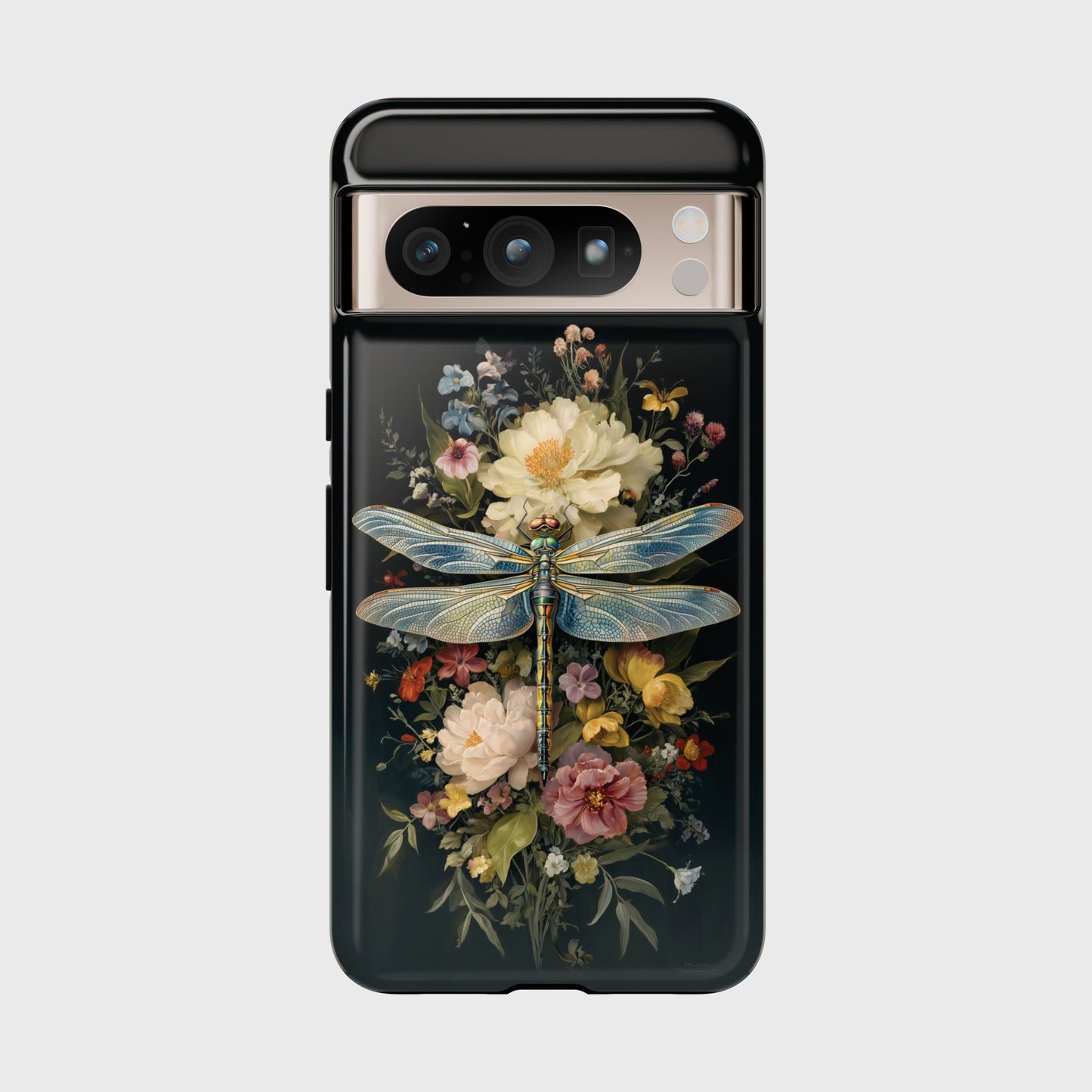 Dusk Dragonfly Design Phone Case for Google Pixel