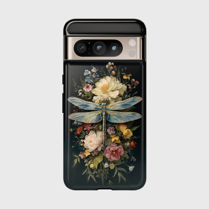 Dusk Dragonfly Design Phone Case for Google Pixel