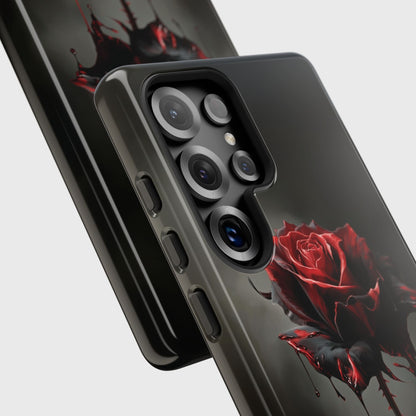 Blood Bloom Design Phone Case for Galaxy S series Phones