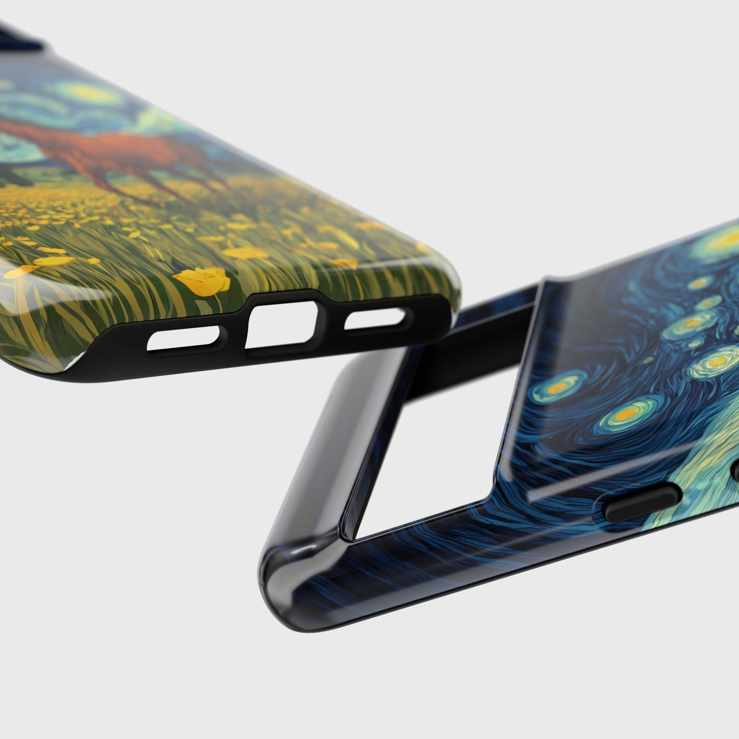 Starry Night Stallion Design Phone Case for Google Pixel