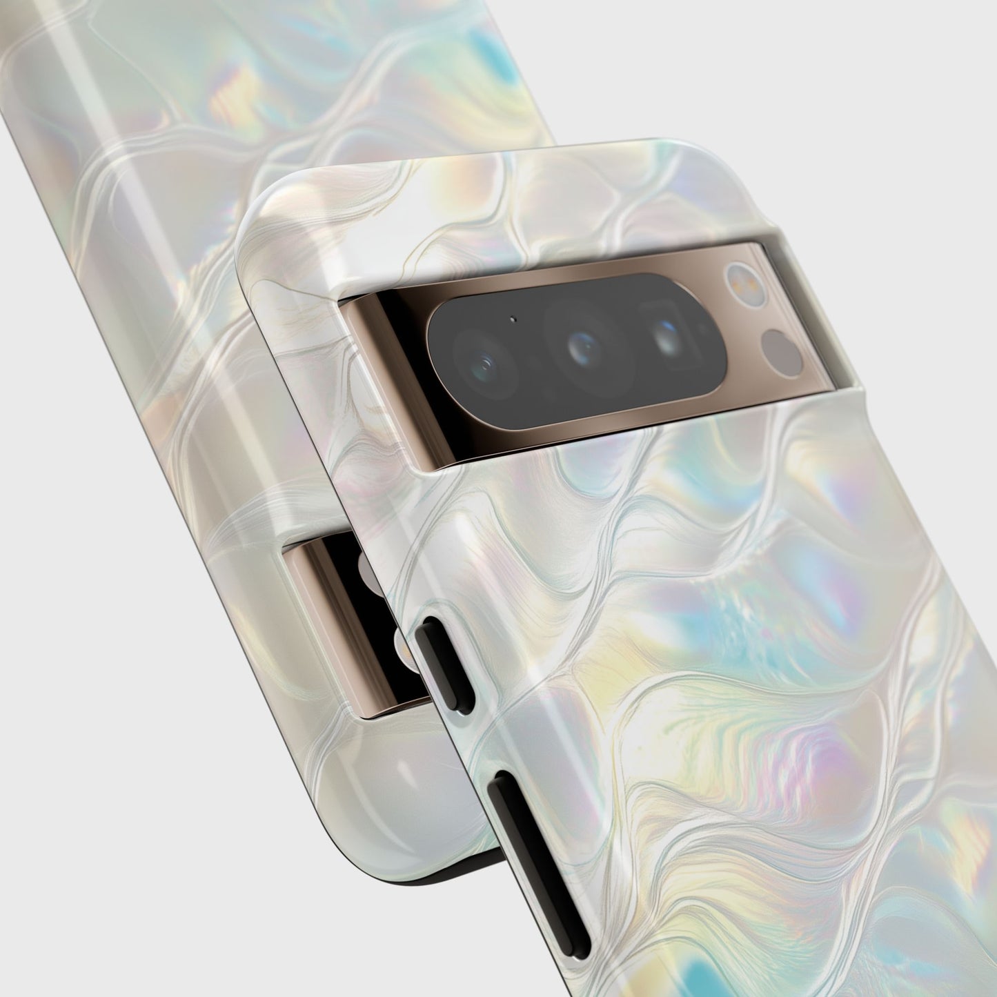 Ethereal Pearl Texture Print Design Google Pixel Phone Case