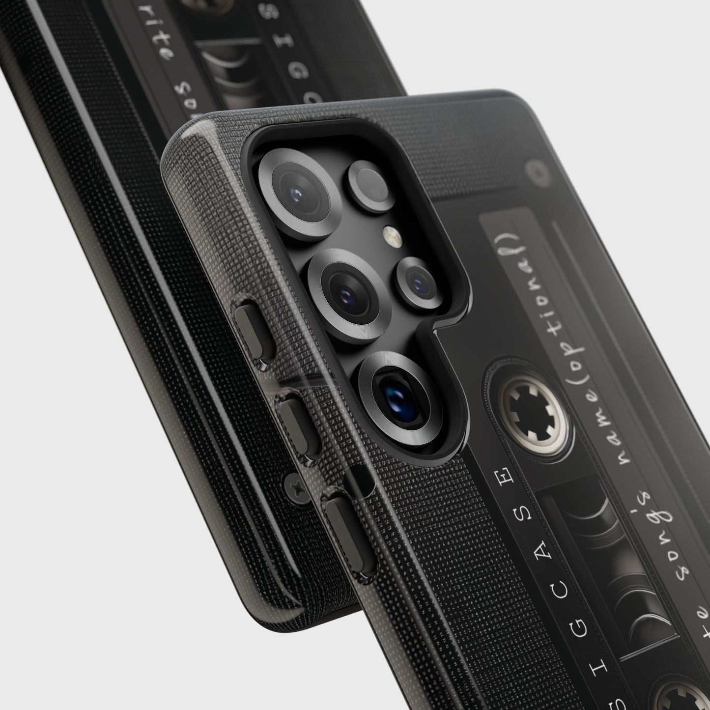 Classic Cassette Design Phone Case for Galaxy S series Phones