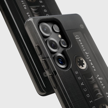 Classic Cassette Design Phone Case for Galaxy S series Phones