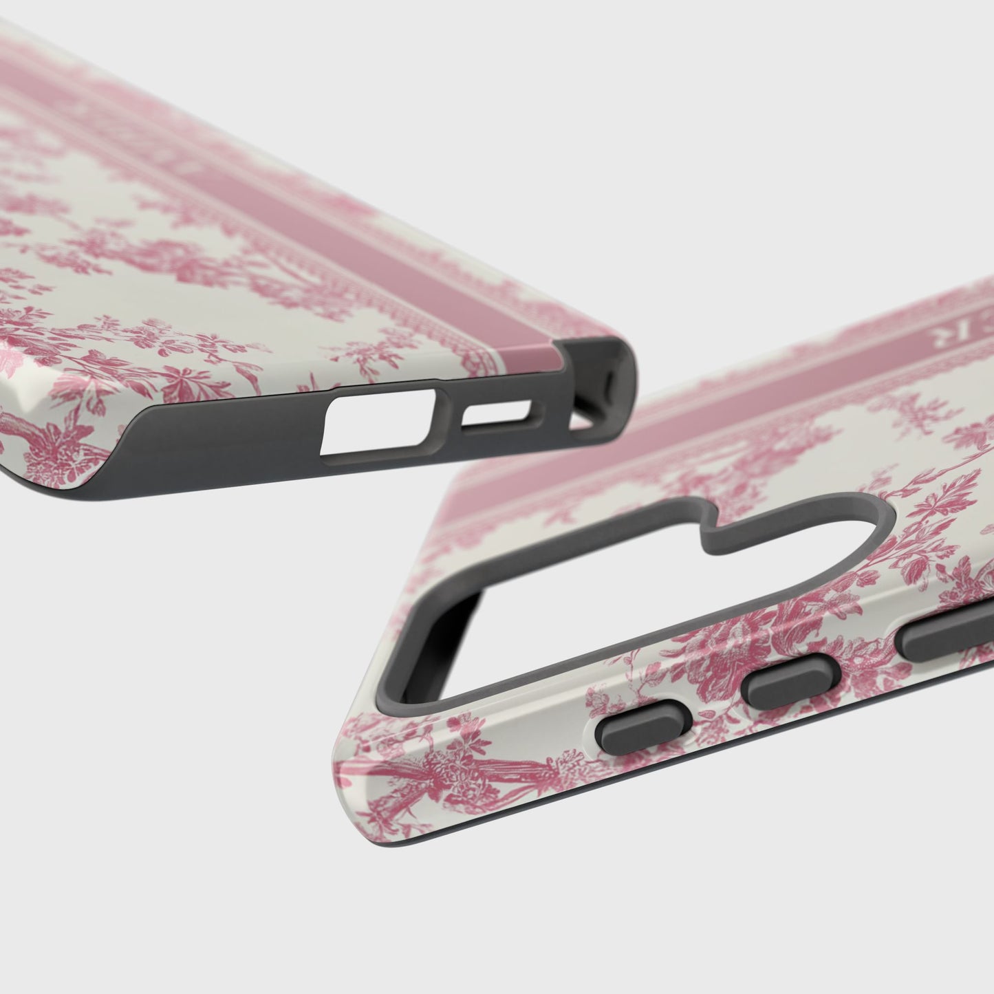 Personalisable Vintage Toile de Jouy Design Phone Case for Galaxy S series Phones