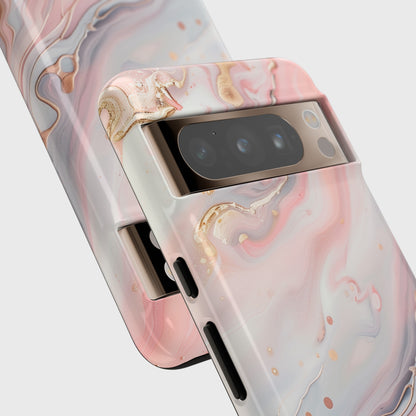 Pink Marble Design Google Pixel Phone Case