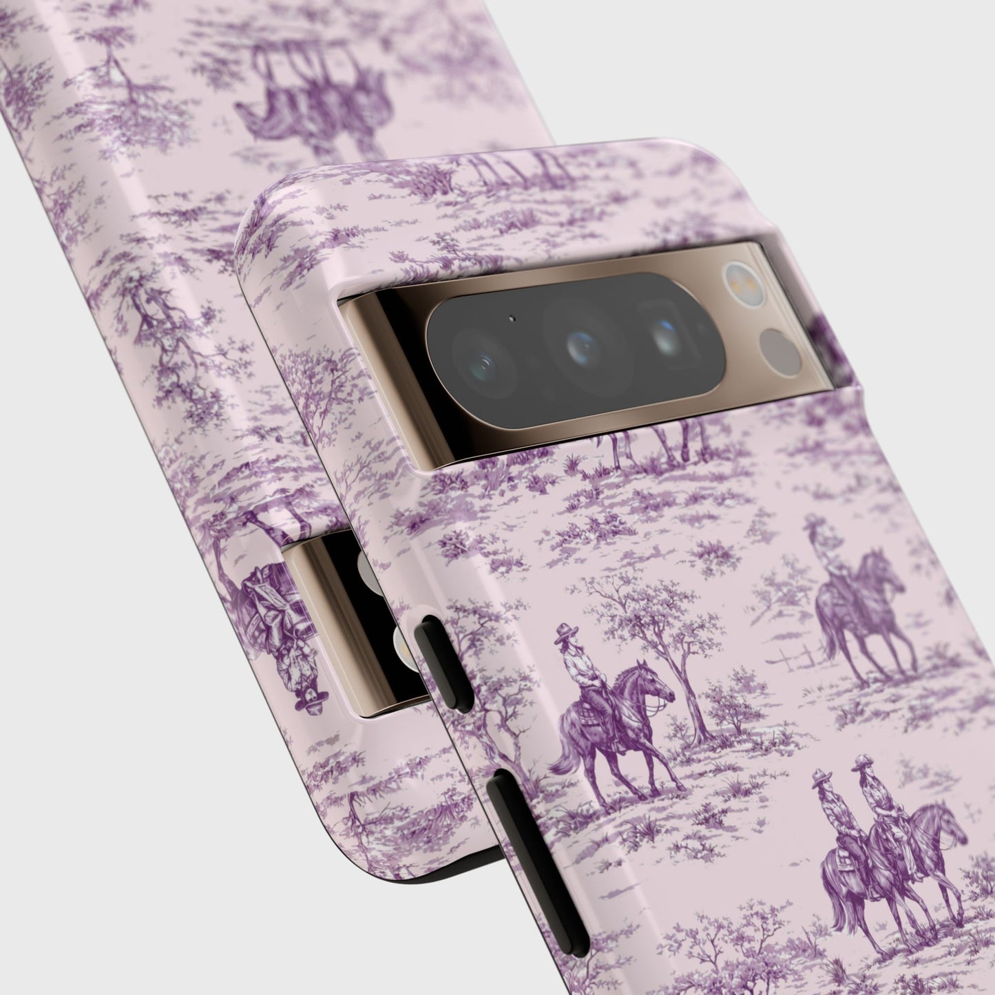 Toile de Cowgirl Design Phone Case for Google Pixel
