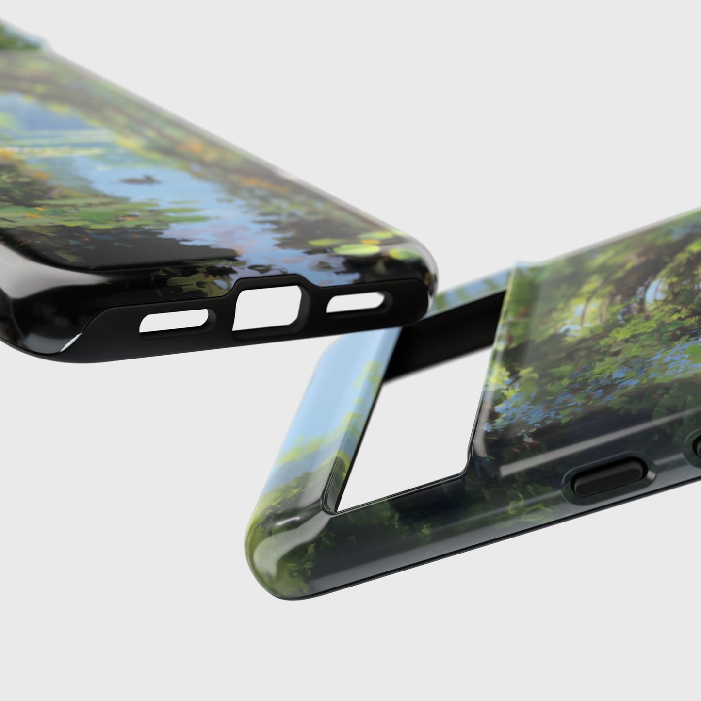 The Secret Archway – Impressionist Pond Design Phone Case for Google Pixel
