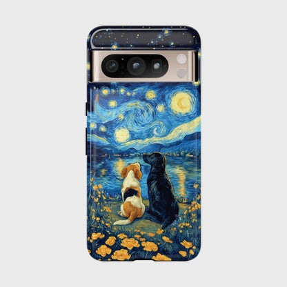 Cosmic Companions Design Phone Case for Google Pixel