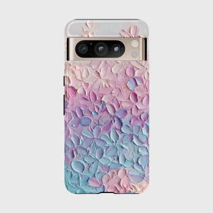 Pastel Flower Abstract Oil Painting Design Phone Case for Google Pixel