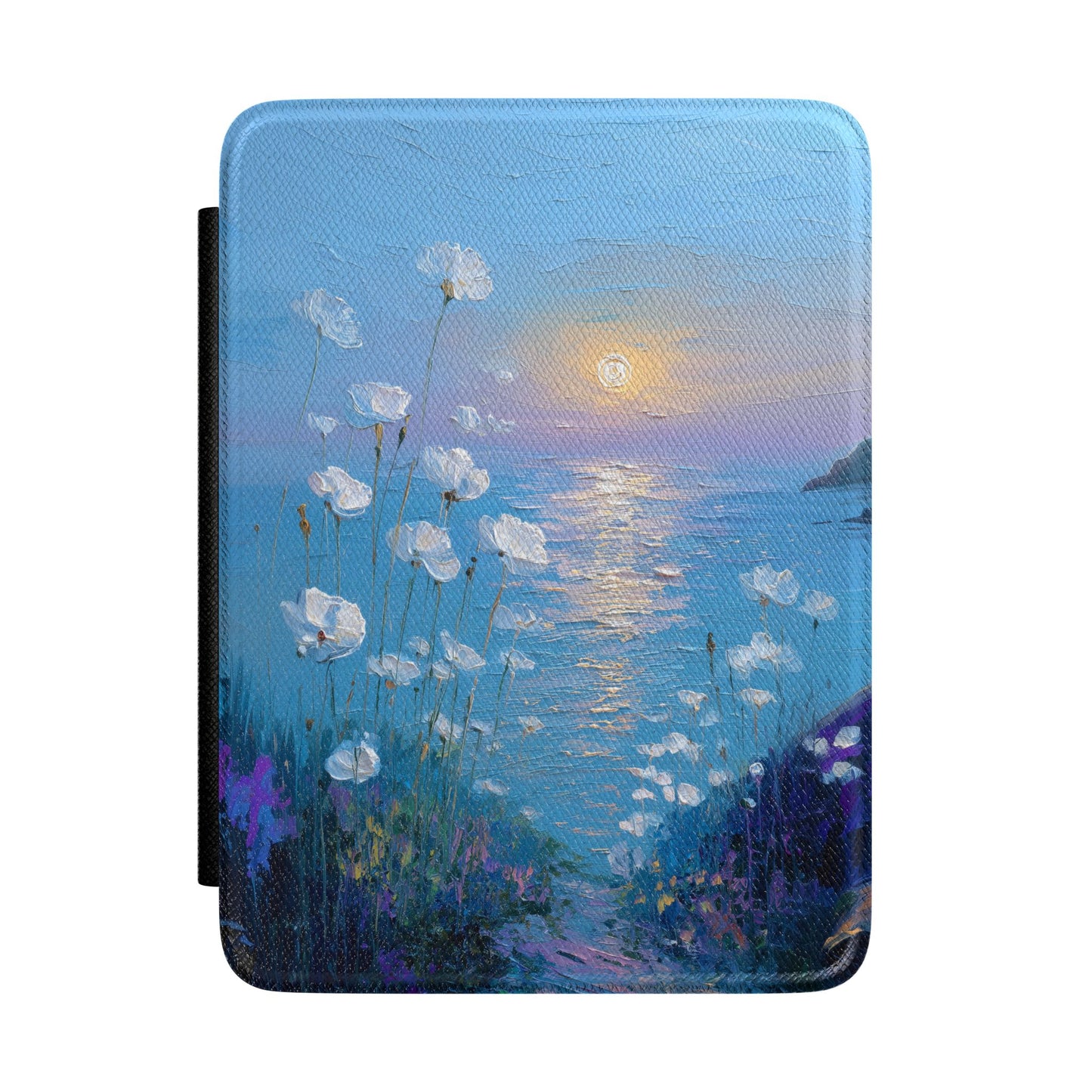 The White Sea Poppies – Coastal Impressionism Kindle Case