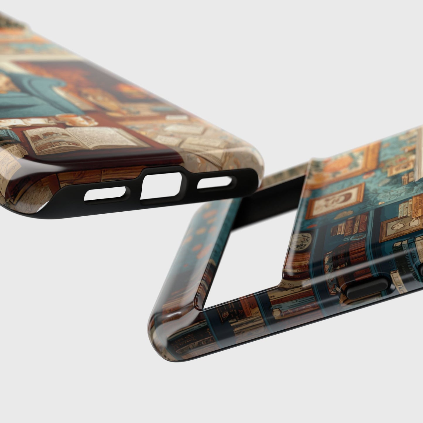 Vintage Cozy Fireplace Design Phone Case for Google Pixel