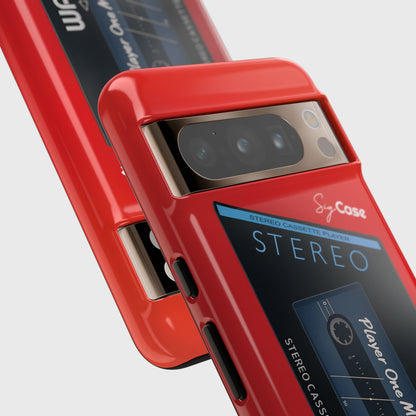 Classic Cassette Player Design Phone Case for Google Pixel