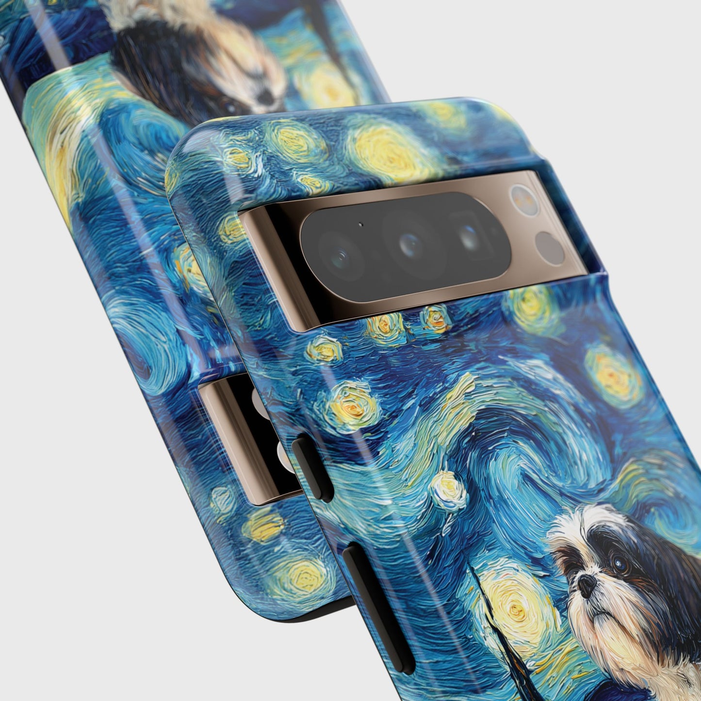 Barky Night (Shih Tzu) Design Phone Case for Google Pixel