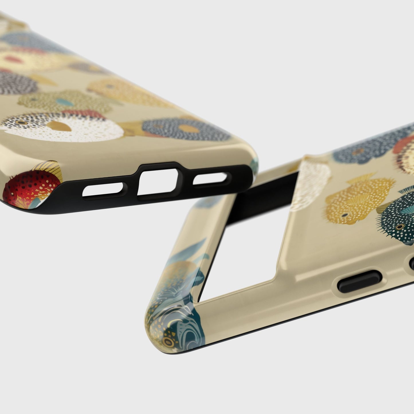 The Vintage Fugu – Retro Pufferfish Design Phone Case for Google Pixel