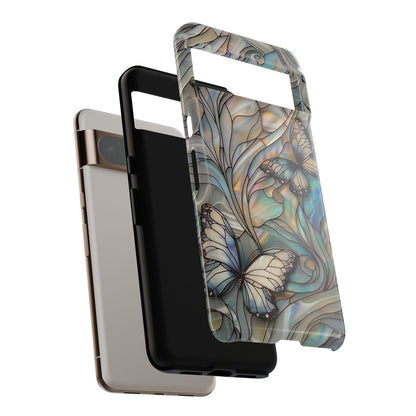 Butterflies Stained Glass Design Google Pixel Phone Case