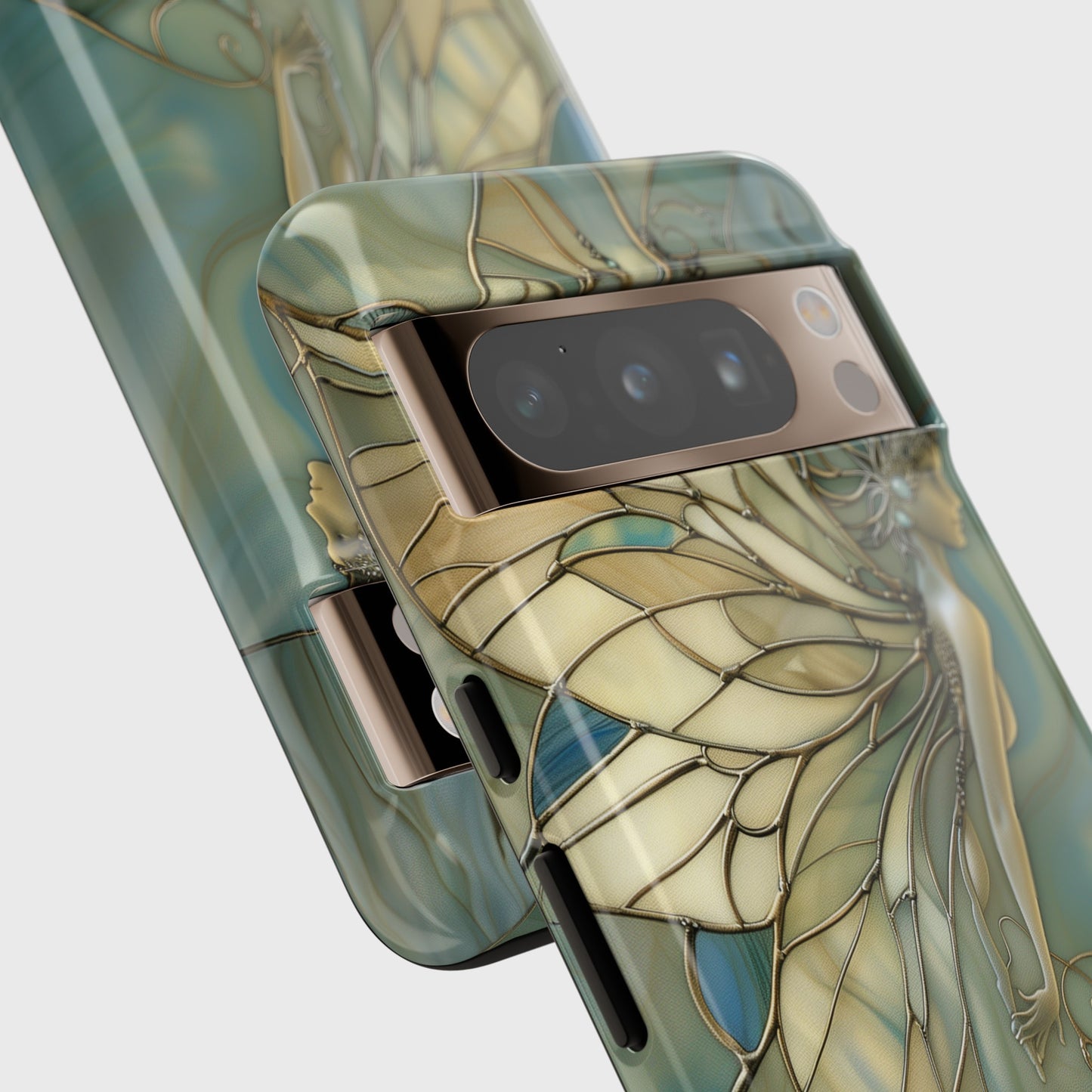 Fairy Stained Glass Design Google Pixel Phone Case