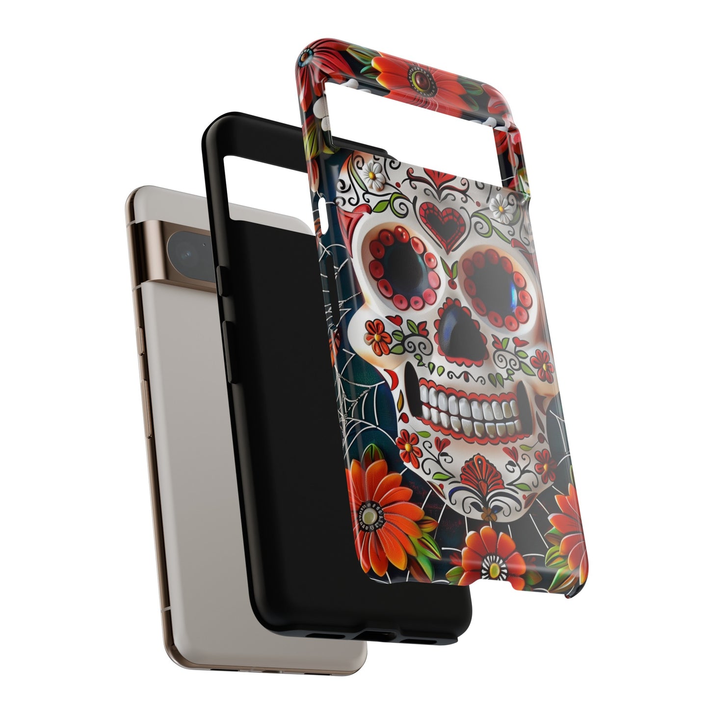 Calaveritas Mexican Sugar Skull Design Google Pixel Phone Case