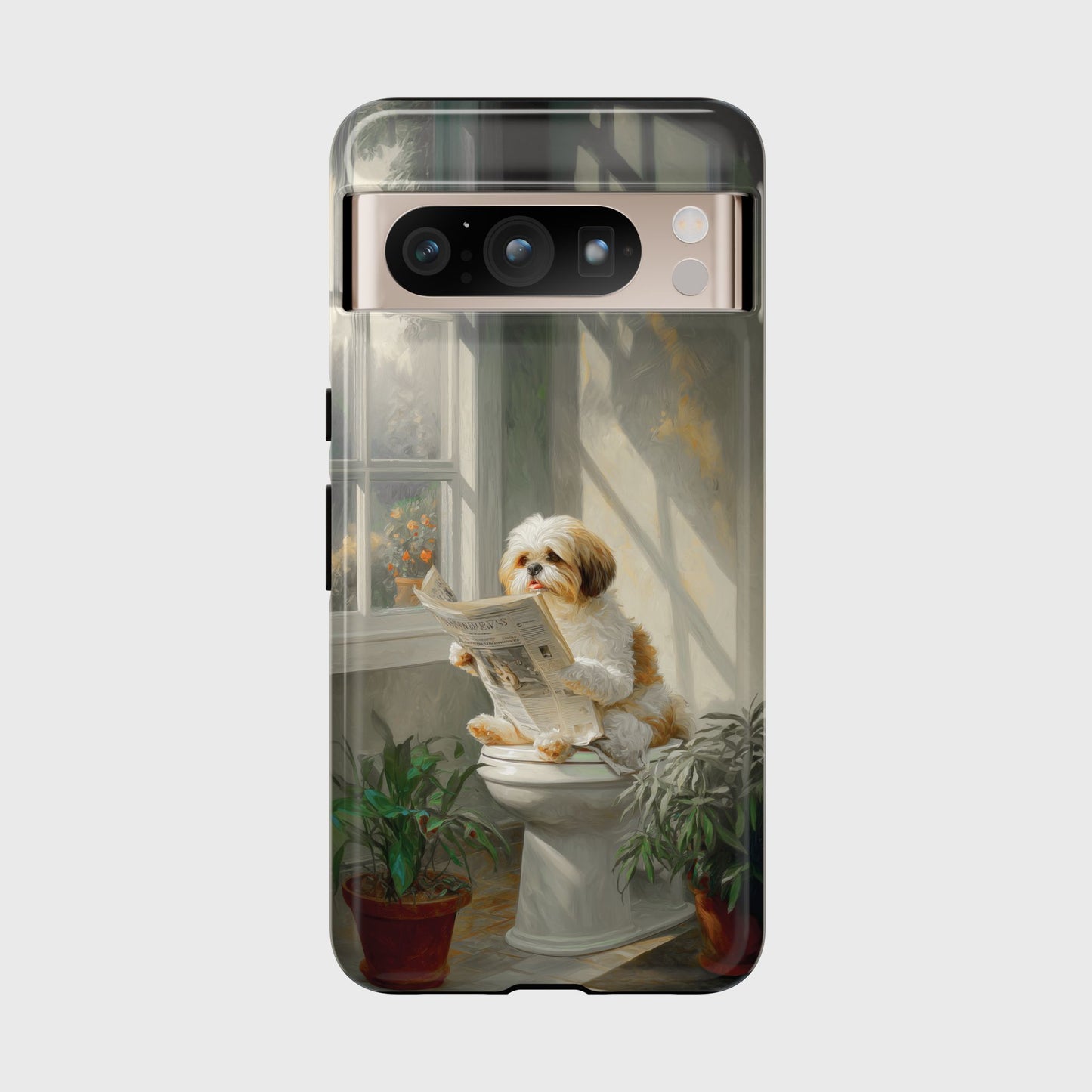 Serious Business (Shih Tzu) Design Phone Case for Google Pixel