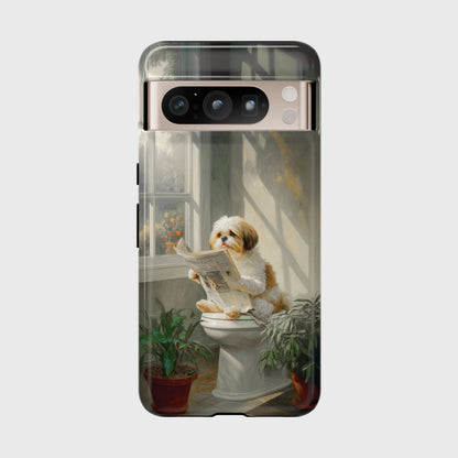 Serious Business (Shih Tzu) Design Phone Case for Google Pixel