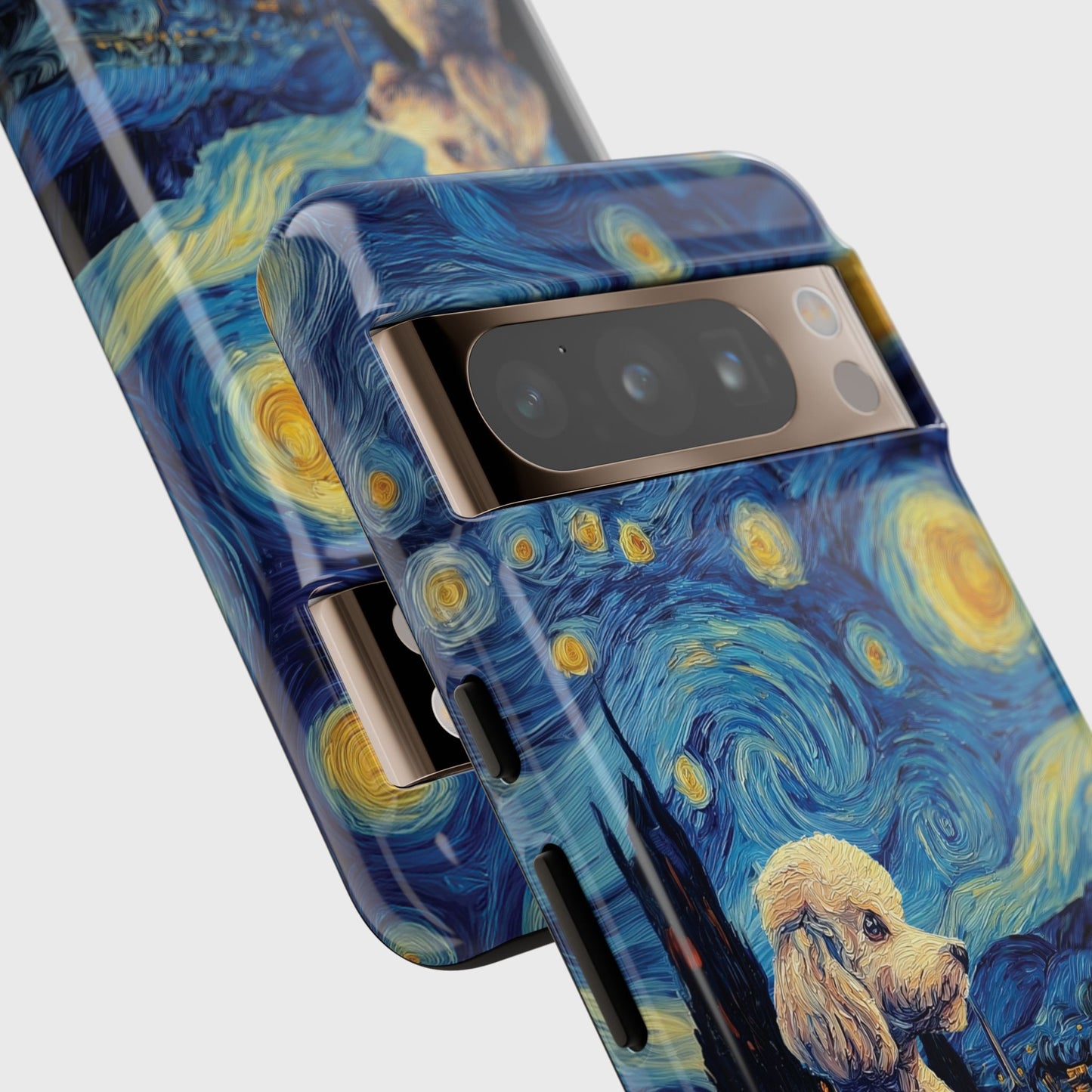 Barky Night (Poodle) Design Phone Case for Google Pixel