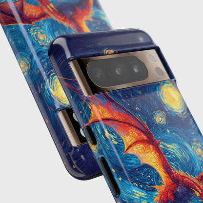 The Midnight Drake – Fantasy Art Phone Case for Google Pixel