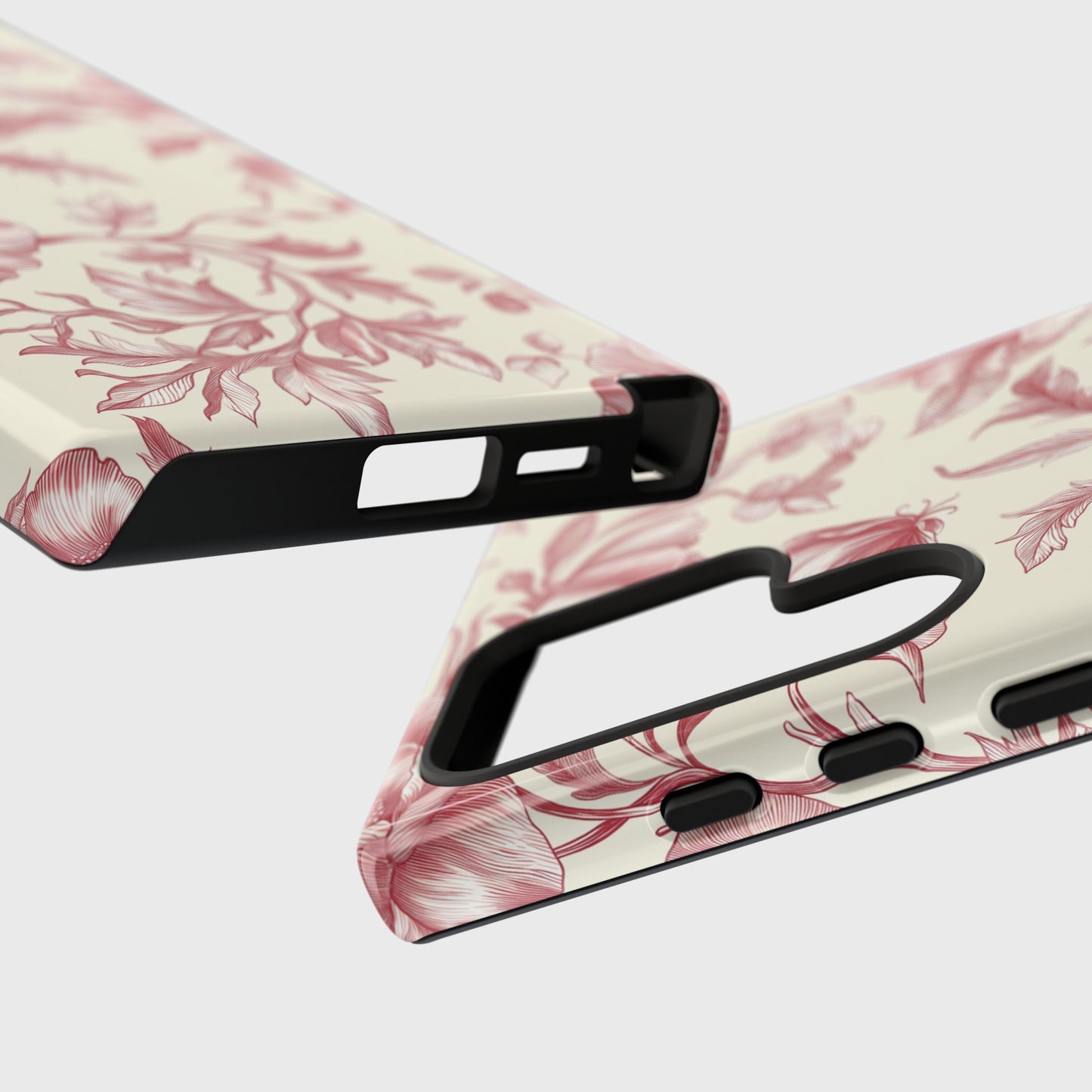 Vintage Pistachio Flowers Design Samsung Phone Case