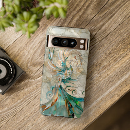 Phoenix Stained Glass Design Google Pixel Phone Case