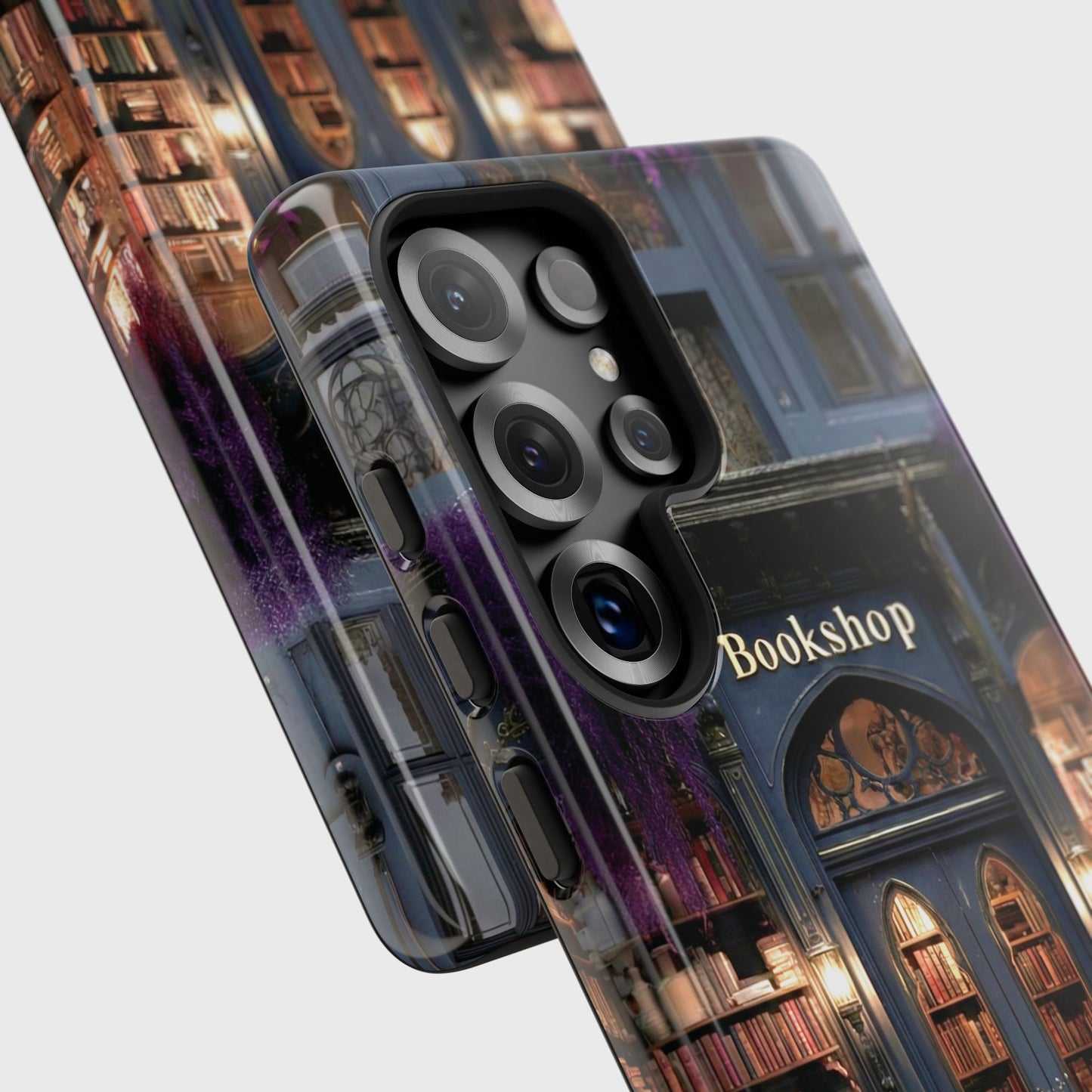 The Midnight Bookshop Design Phone Case for Galaxy S series Phones