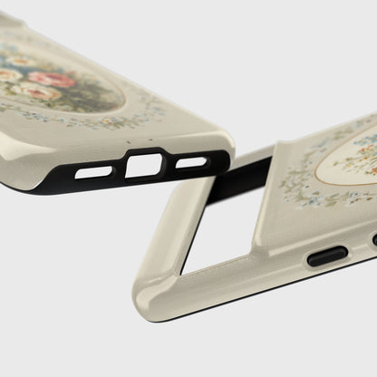 The Classic Rose Cameo – Vintage Floral Design Phone Case for Google Pixel