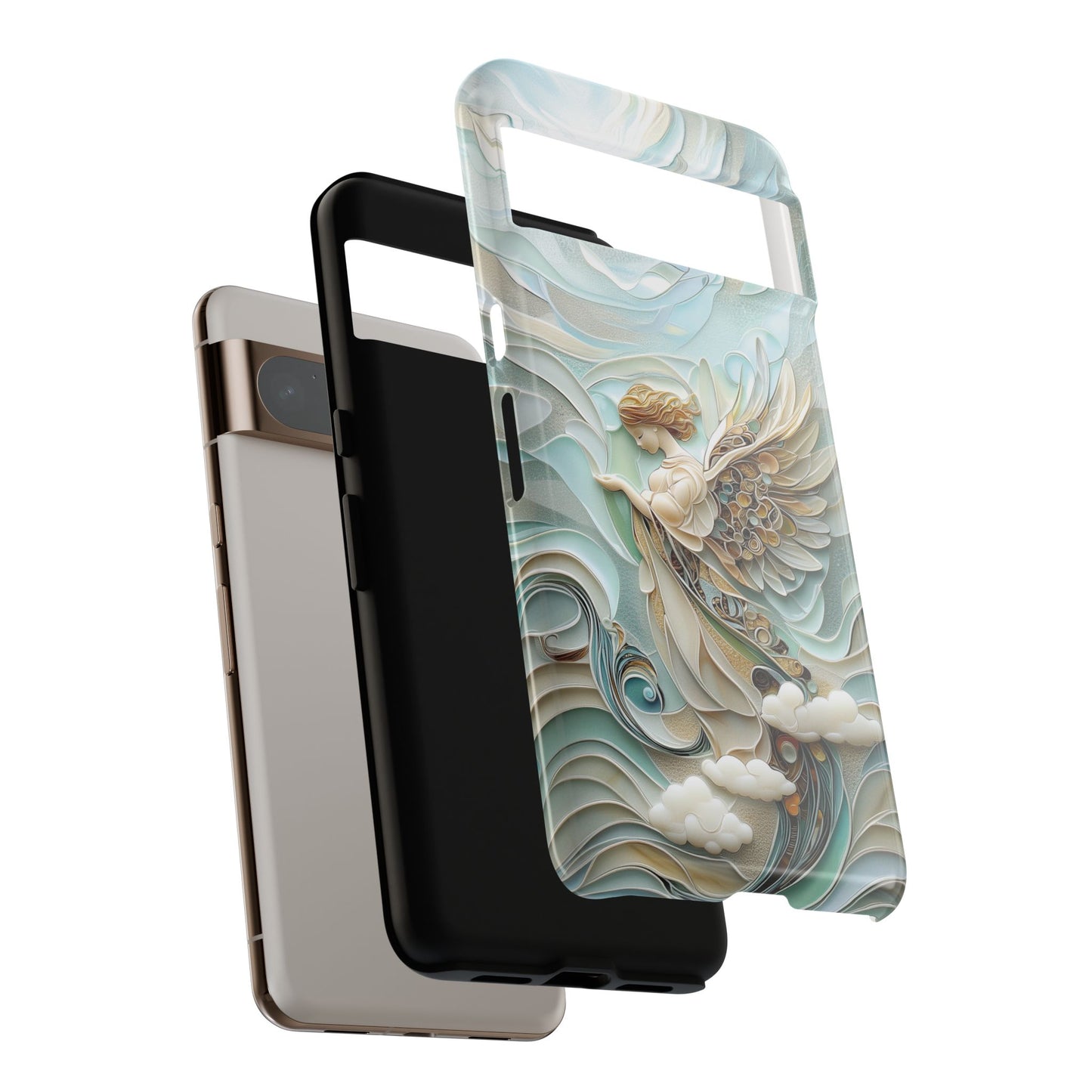 Holy Angel Quilling Art Design Phone Case for Google Pixel