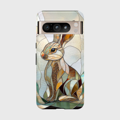 Bunny Stained Glass Design Google Pixel Phone Case