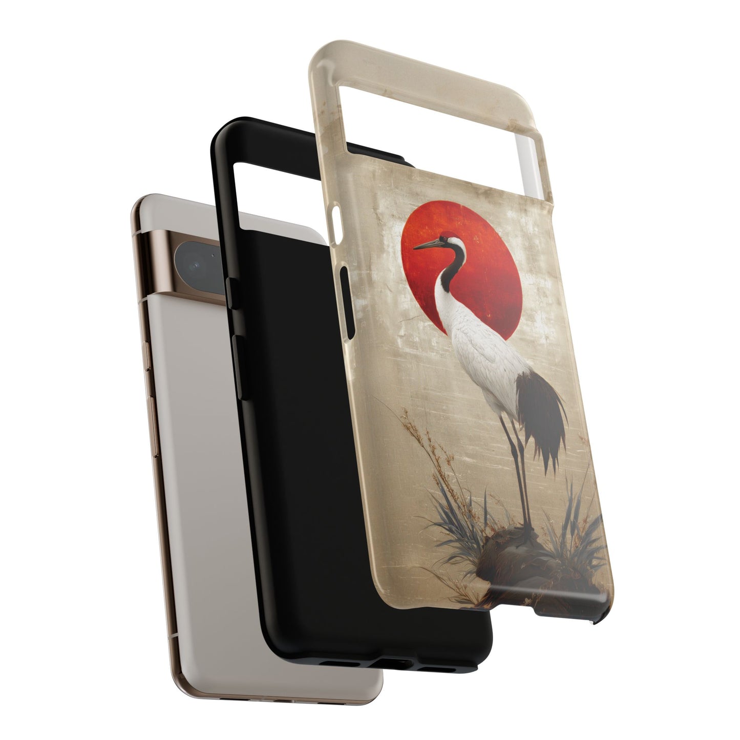 Crane Dawn Design Phone Case for Google Pixel