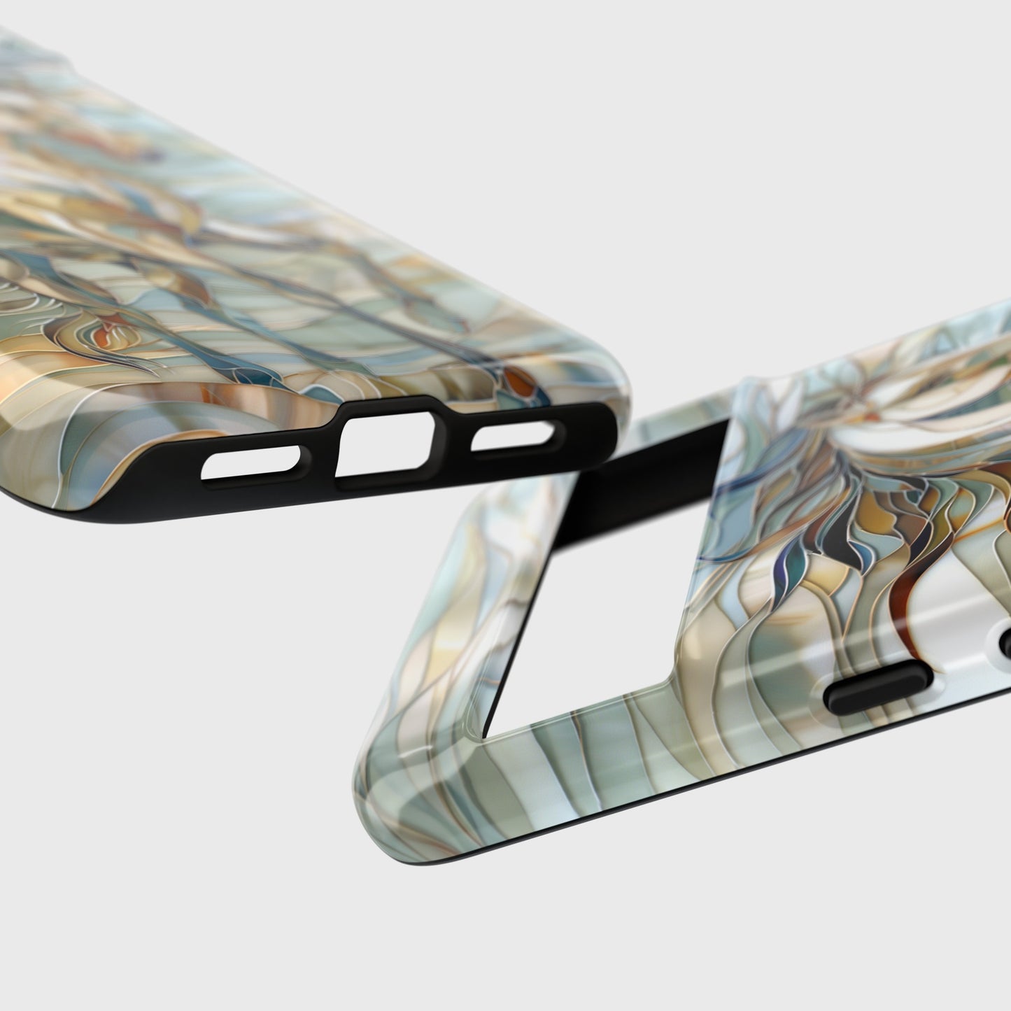 Stained Glass Running Horse Design Google Pixel Phone Case