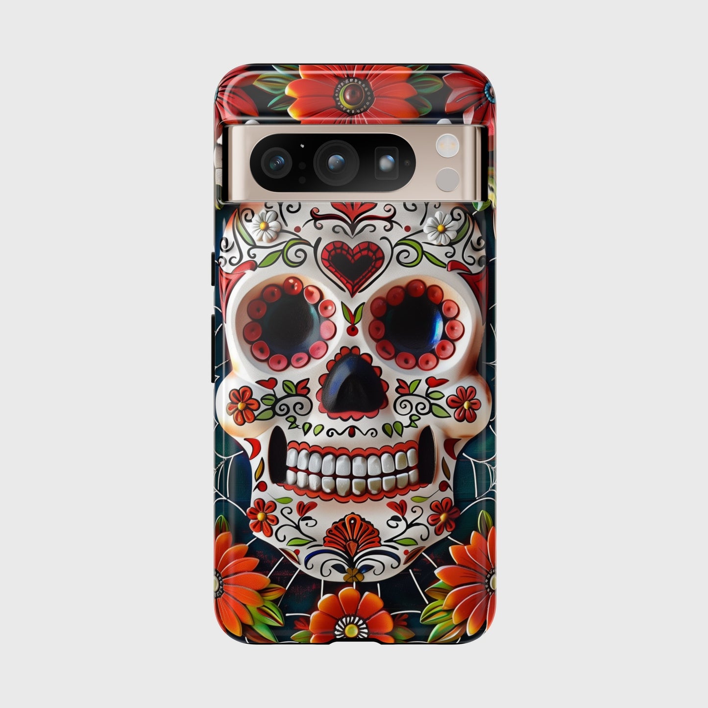 Calaveritas Mexican Sugar Skull Design Google Pixel Phone Case