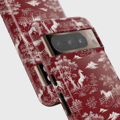 Toile de Cheval Design Phone Case for Google Pixel