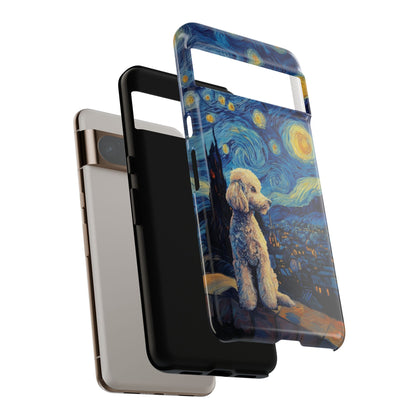 Barky Night (Poodle) Design Phone Case for Google Pixel