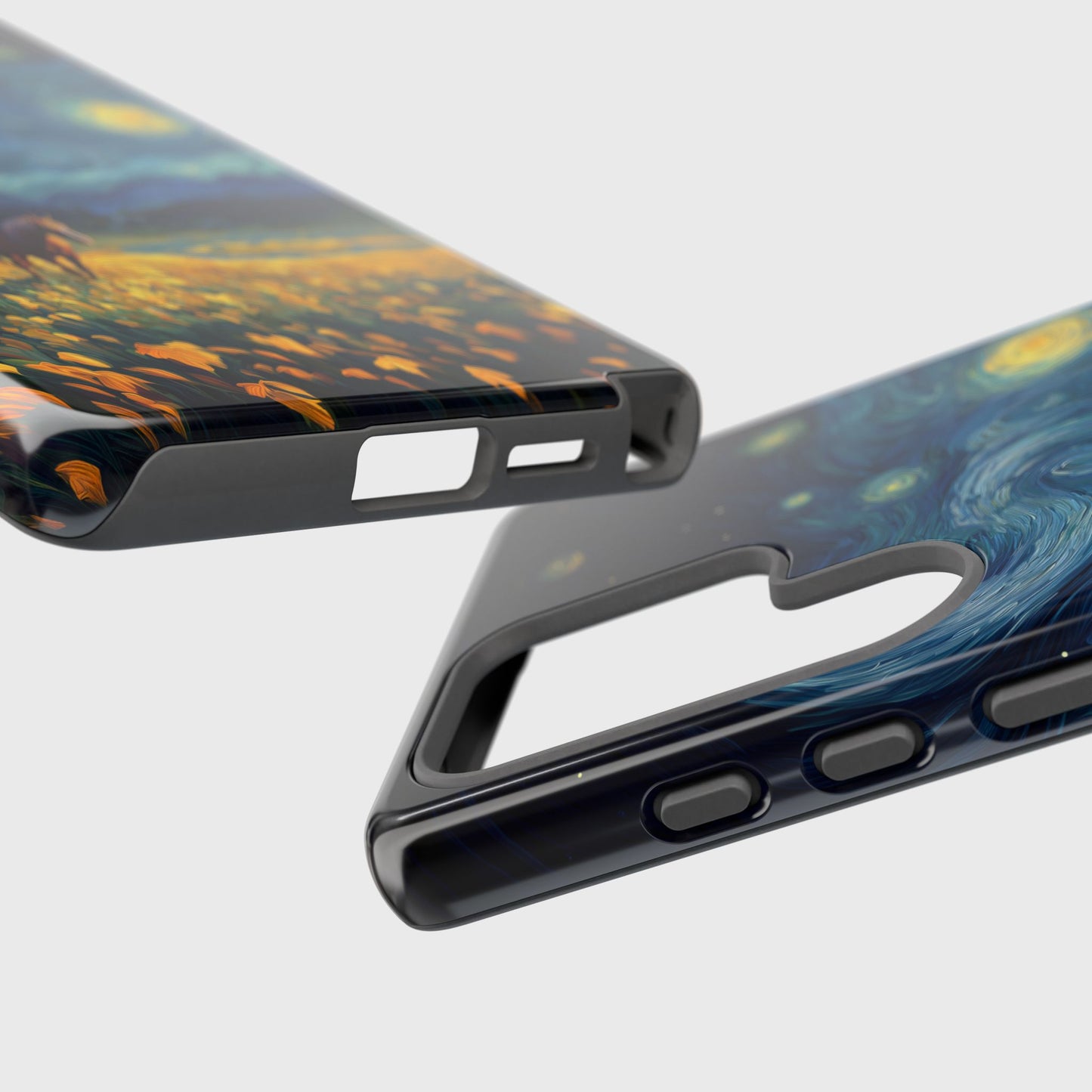 Prairie Nocturne Design Phone Case for Galaxy S series Phones