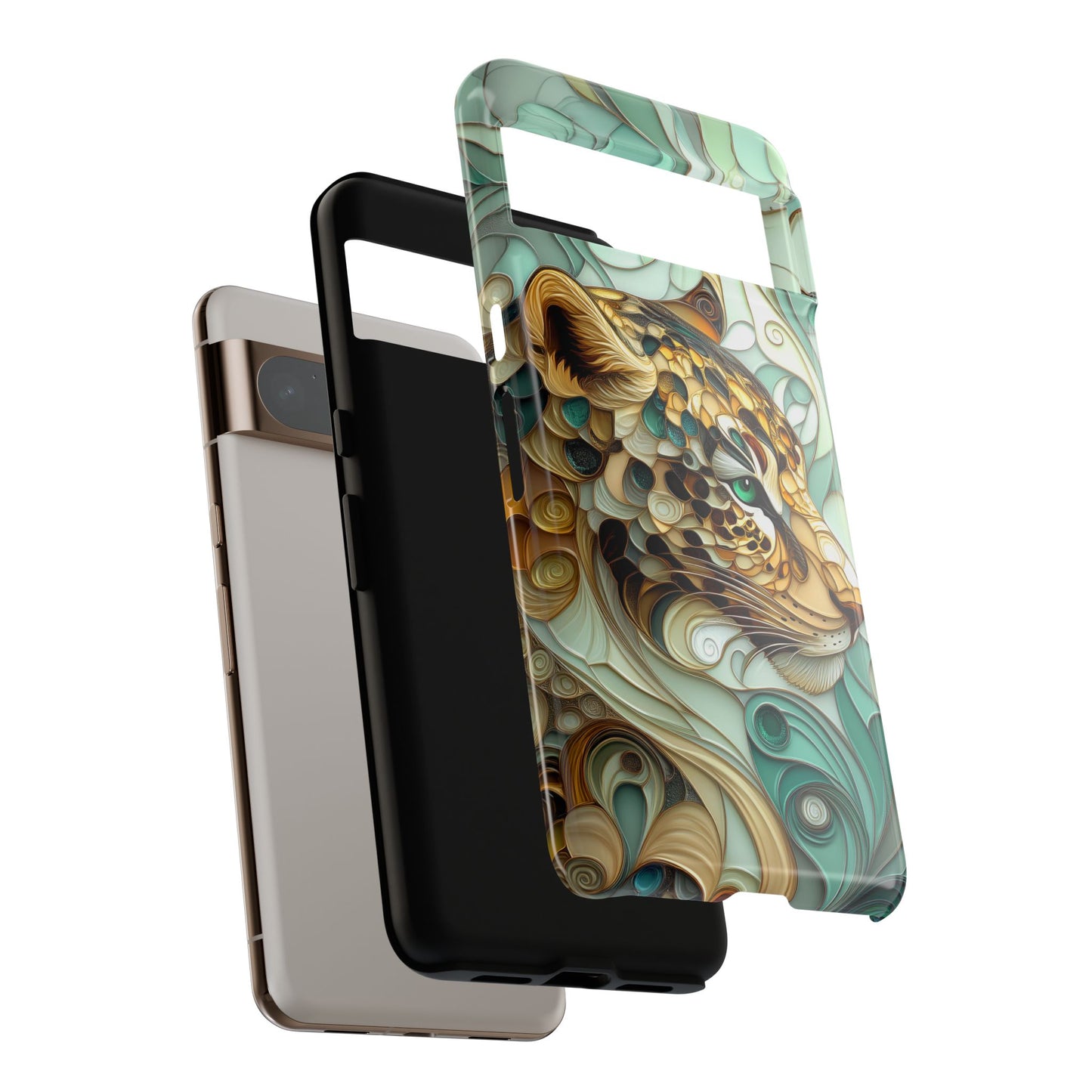 3D Leopard Art Design Google Pixel Phone Case