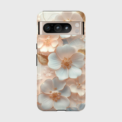 Elegant Floral Design Phone Case for Google Pixel