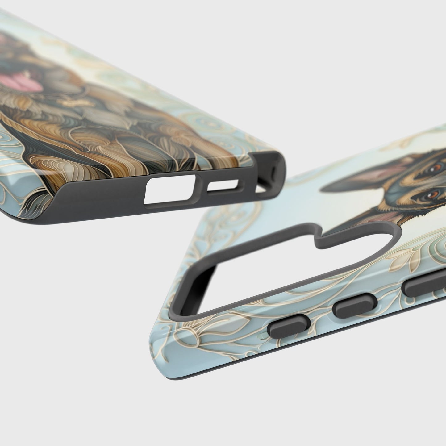 The Elegant Filigree – Custom Pet Portrait Phone Case for Galaxy S series Phones