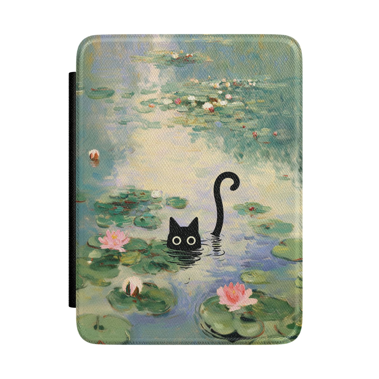 The Water Lily Lurker – Fine Art Parody Kindle Case