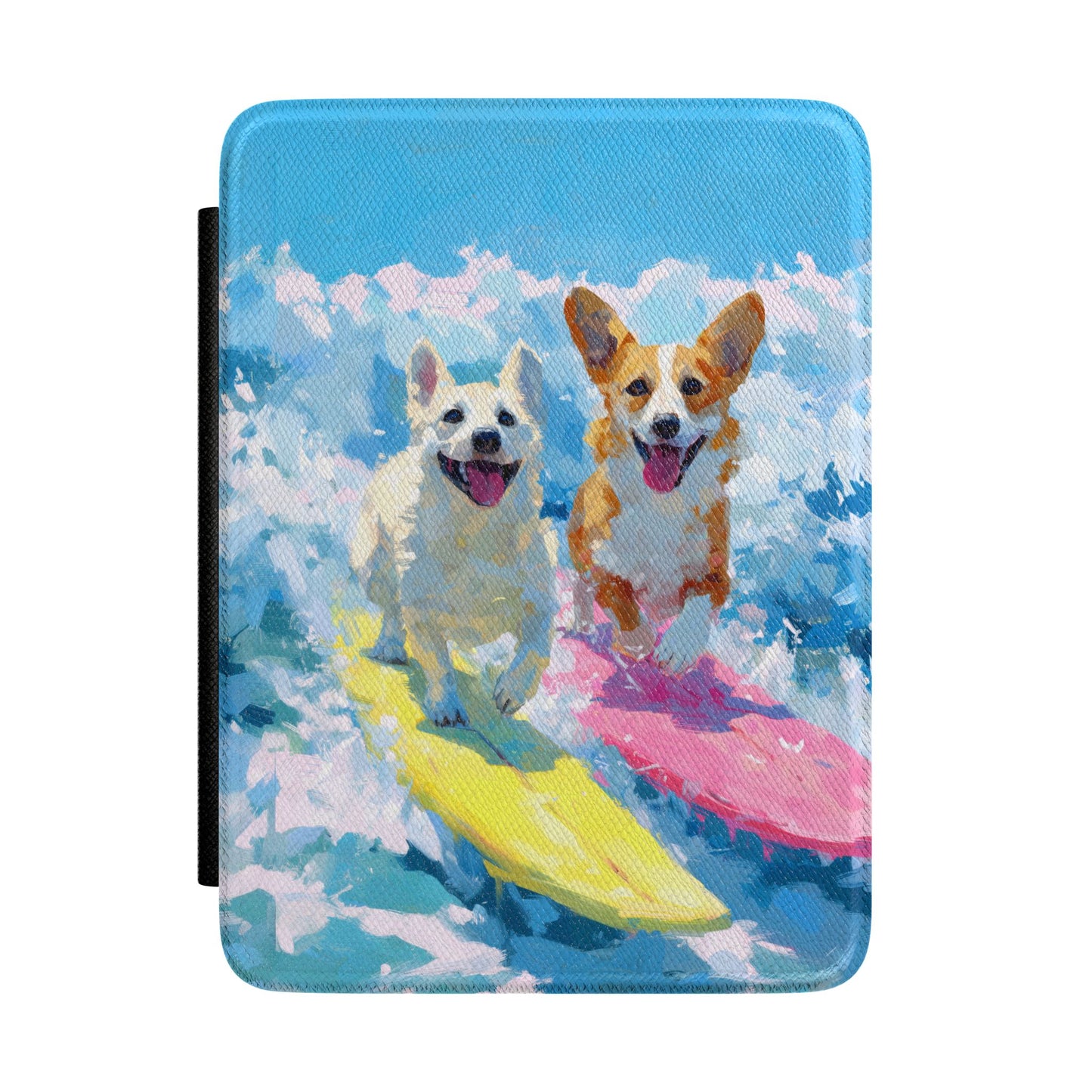 The Summer Surf Dogs – Impasto Action Kindle Case