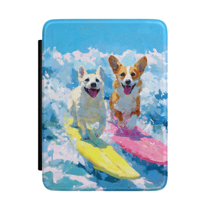 The Summer Surf Dogs – Impasto Action Kindle Case