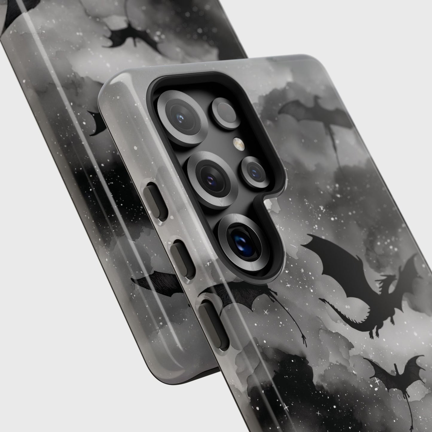 Storm of Dragons Design Phone Case for Galaxy S series Phones