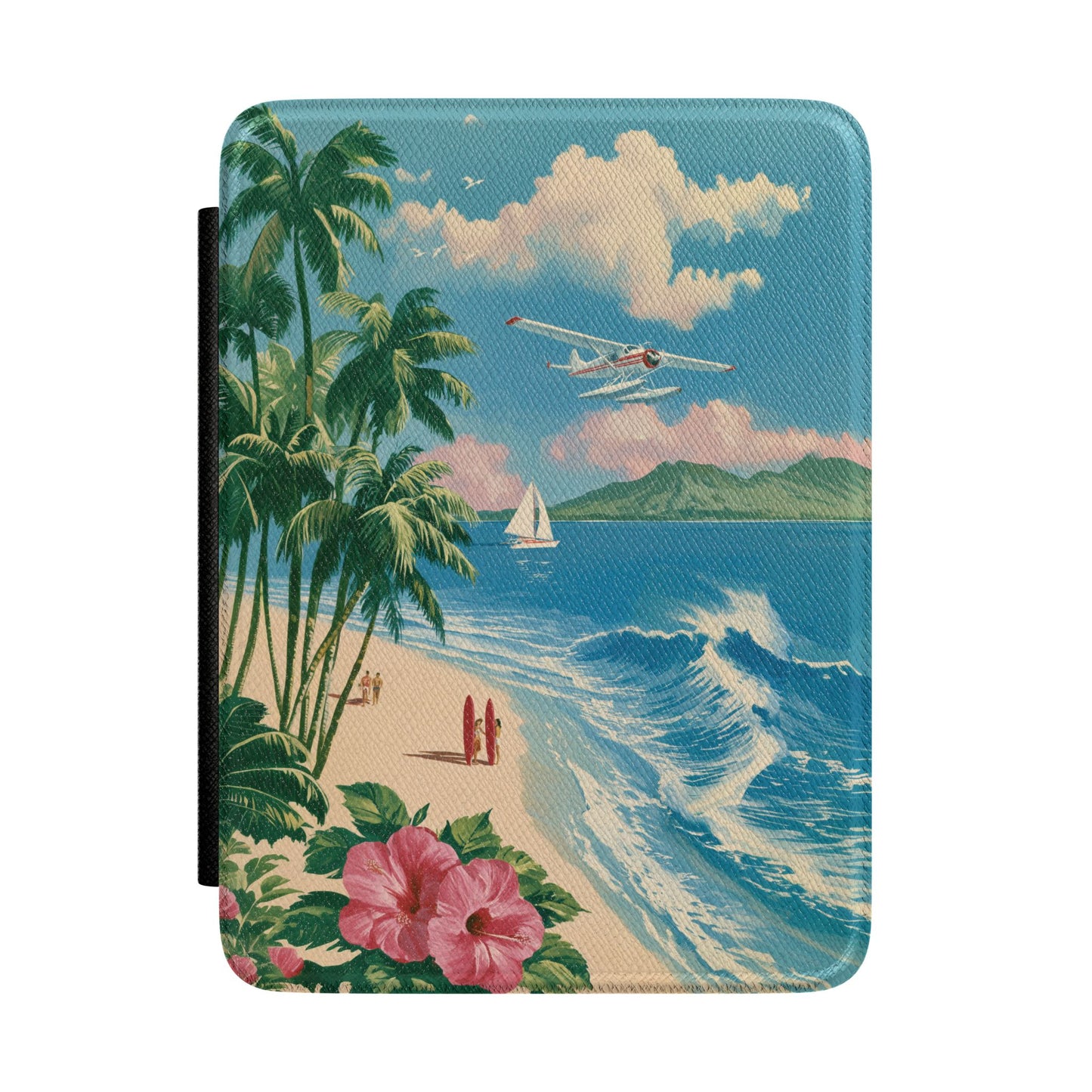 The Retro Paradise – Vintage Travel Poster Kindle Case