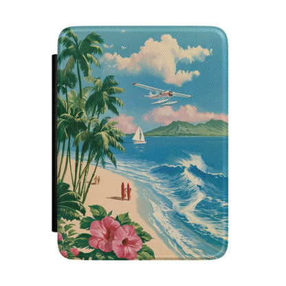 The Retro Paradise – Vintage Travel Poster Kindle Case