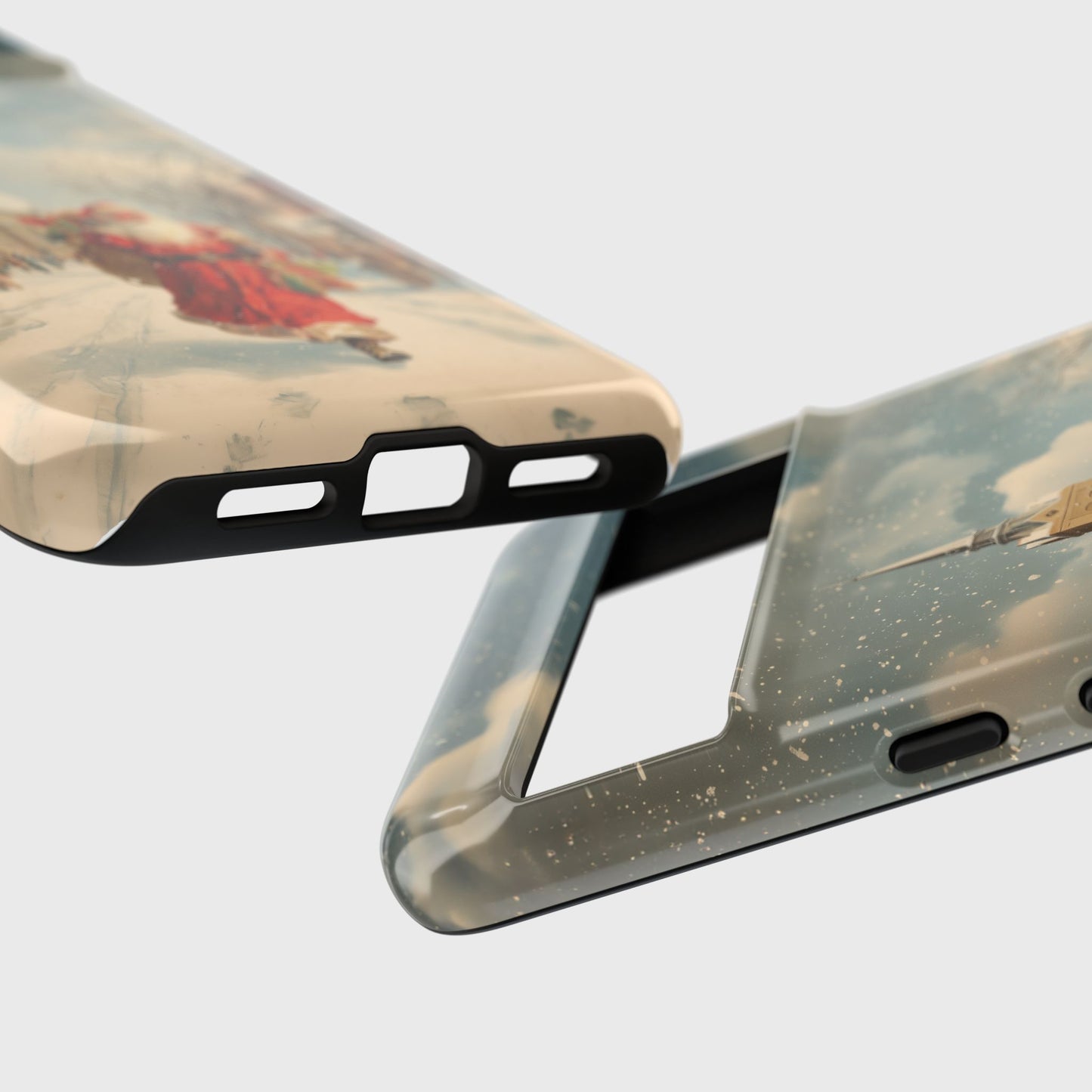 Santa’s Stroll Design Phone Case for Google Pixel