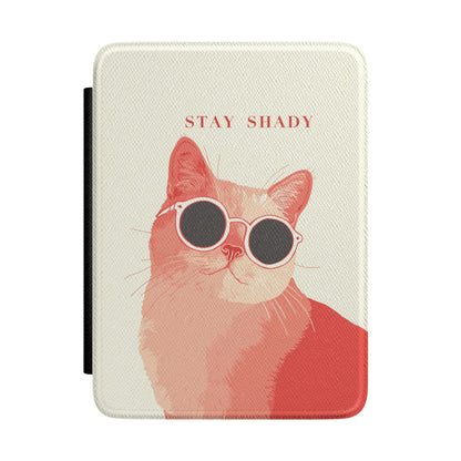 Stay Shady – Pop-Art Feline Kindle Case